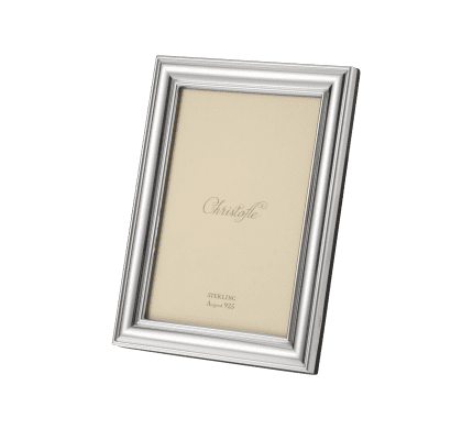christofle sterling silver picture frame - for 9 x 13 cm photos 1