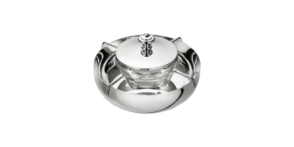 christofle silver-plated caviar serving set 1