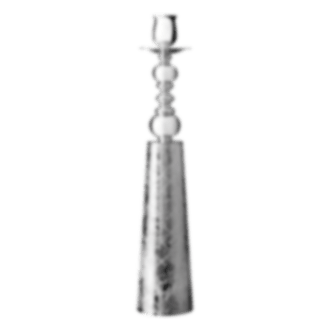 christofle Silver-Plated Candlestick 