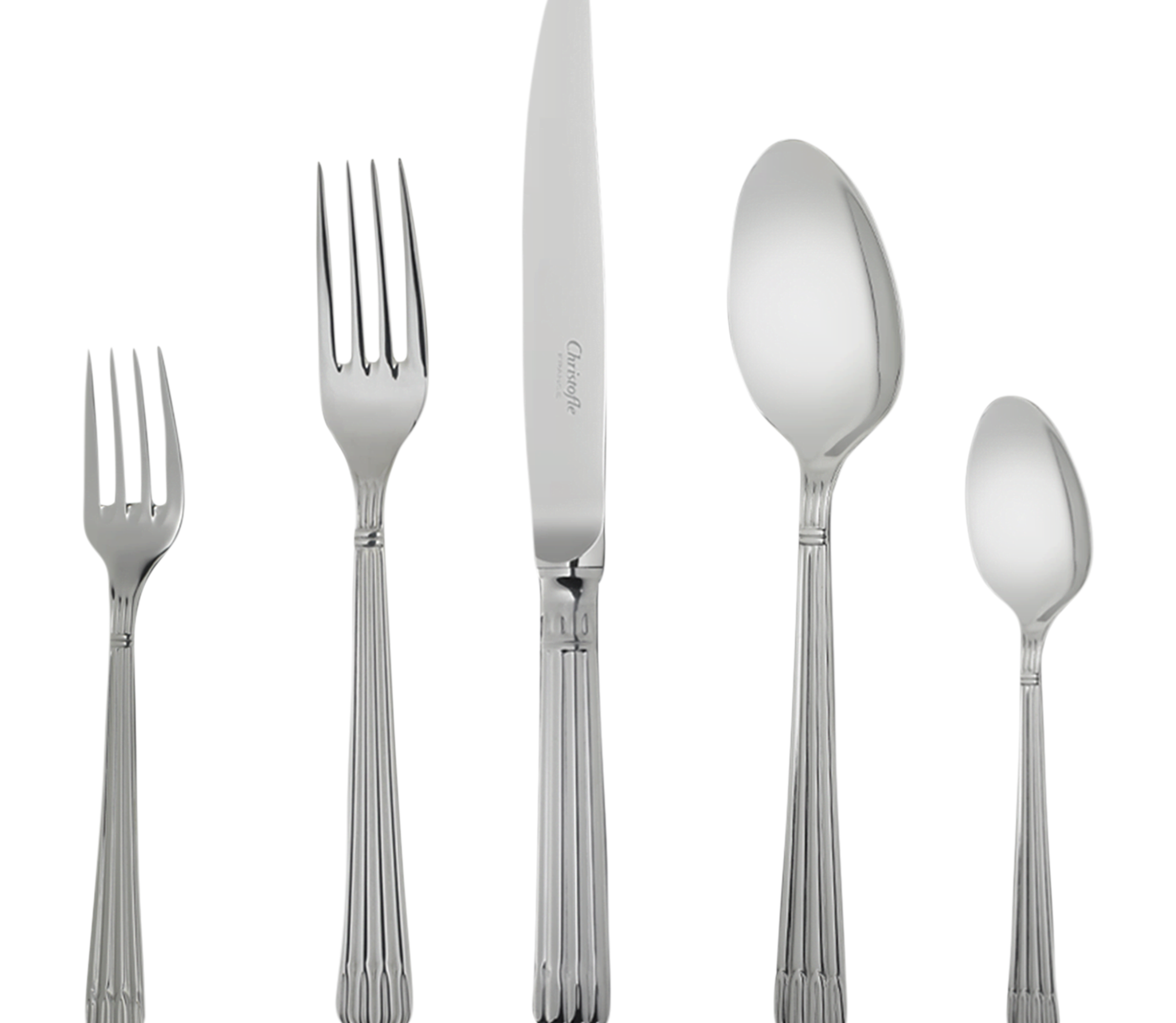 christofle flatware set for 12 people (110 pieces) with chest 1