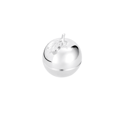christofle silver-plated apple trinket box 1