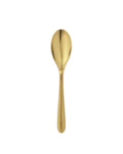christofle Stainless steel soup spoon - gold colour