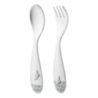 christofle Silver plated two-piece flatware set