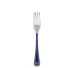 christofle silver-plated dinner fork - marbled blue 1