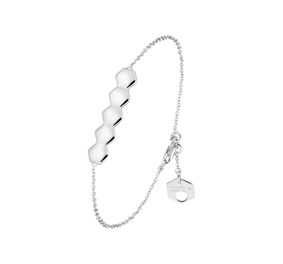 christofle sterling silver chain bracelet code royale   3