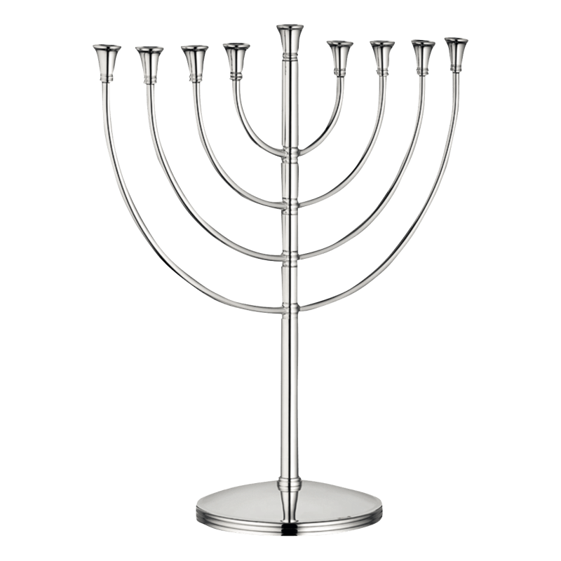 保障できる Silver-Plated USA Christofle | Judaique Menorah Hanukkah フォトフレーム