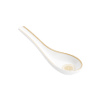 christofle porcelain chinese spoon gold finish 1