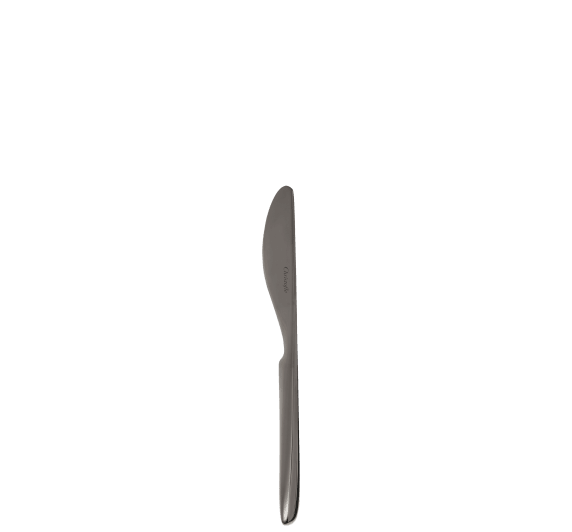 christofle black stainless steel butter spreader 1
