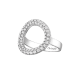 56 diamond bridge ring gold and diamants 