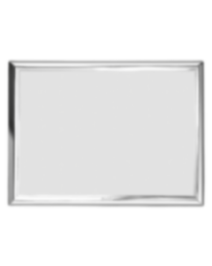 Rectangular tray  Madison 6  Silver plated