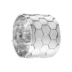 christofle large bracelet code royale  sterling silver 1