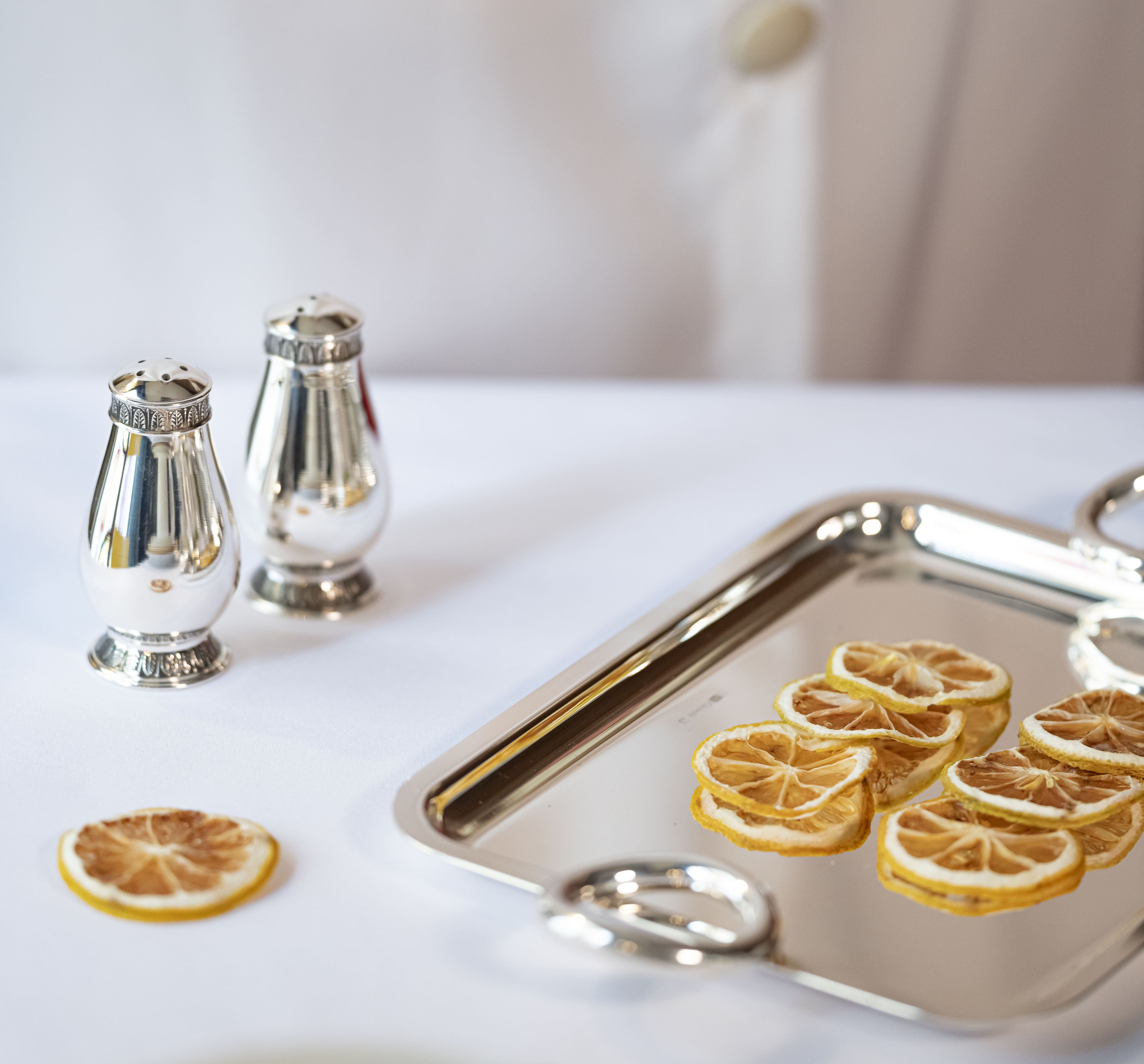 【クリストフル　ソルト&ペッパー】 ソルトアンドペッパーセット ヴェルティゴ シルバーコーティング