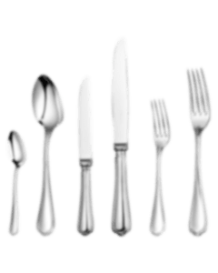 christofle 36-piece silver-plated flatware set  with chest 1