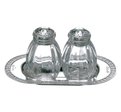christofle sterling silver salt & pepper shaker set 1