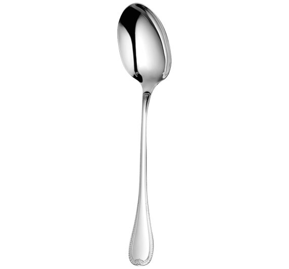 christofle serving spoon malmaison  sterling silver 1