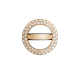 christofle 56 diamond bridge ring gold and diamants  1