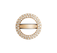 christofle 56 diamond bridge ring gold and diamants  1