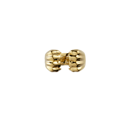 Sterling-Silver Gilded 24 carats Open Ring