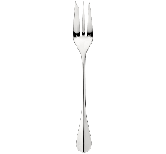 christofle serving fork fidelio  silver plated 0