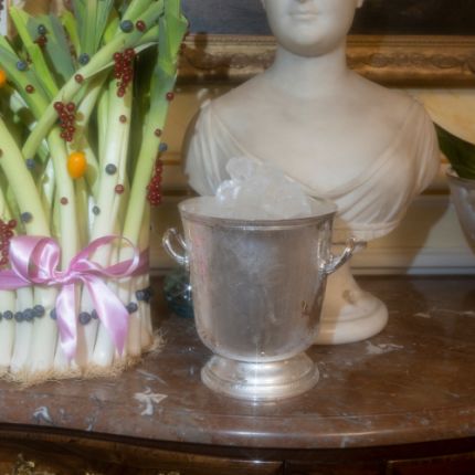 christofle ice bucket malmaison silver plated b04240432 3