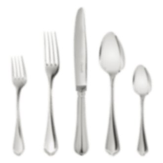 christofle ensemble individuel (5 pièces) en métal argenté 1