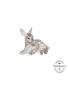 christofle vintage silvered fawn 0