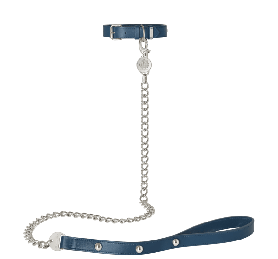 christofle calf leather leash 1