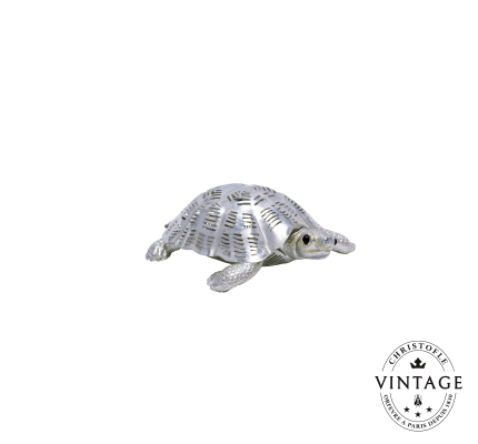 Vintage Silvered Turtle