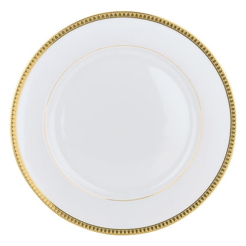 Hot plate with gold trim 2025 - Main Image