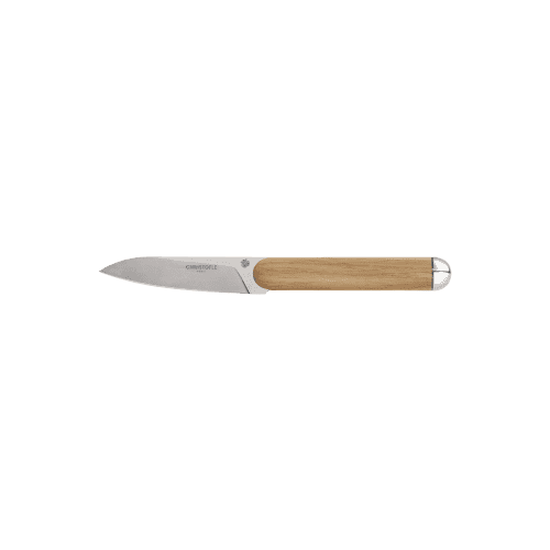Couteau d'office en chêne, acier et métal argenté Royal Chef