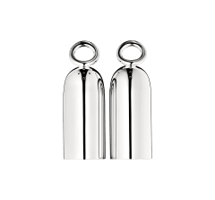 christofle silver-plated salt & pepper shaker set 2