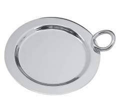christofle silver-plated bottle/carafe coaster 2