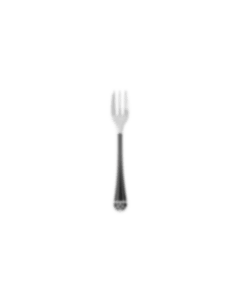 Silver-Plated Cake Fork - Black