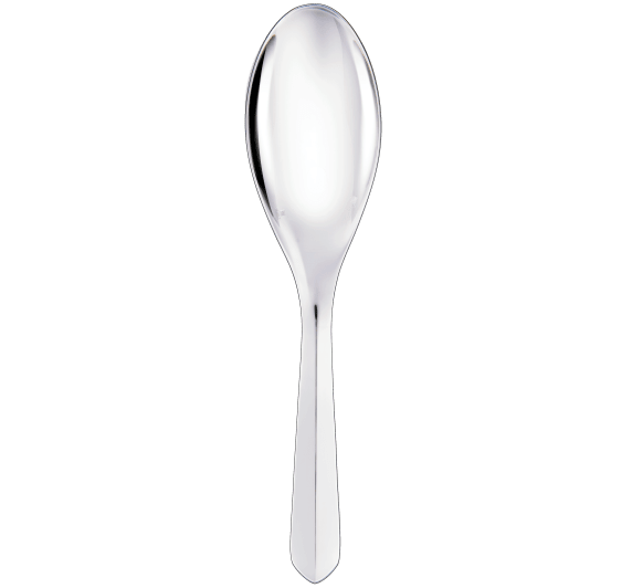 christofle silver-plated serving spoon 0