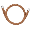 christofle Duo Complice Caramel Leather Band for Bracelet