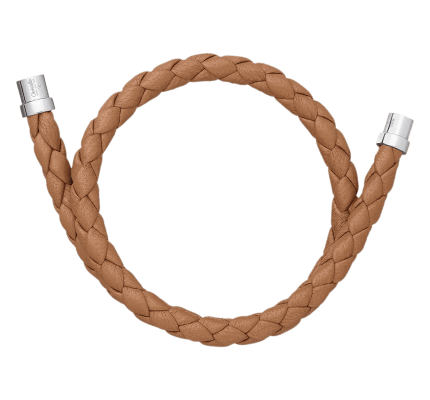 christofle duo complice cuir caramel 1