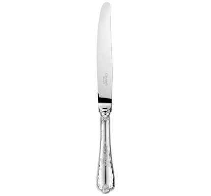 christofle couteau de table en métal argenté 0