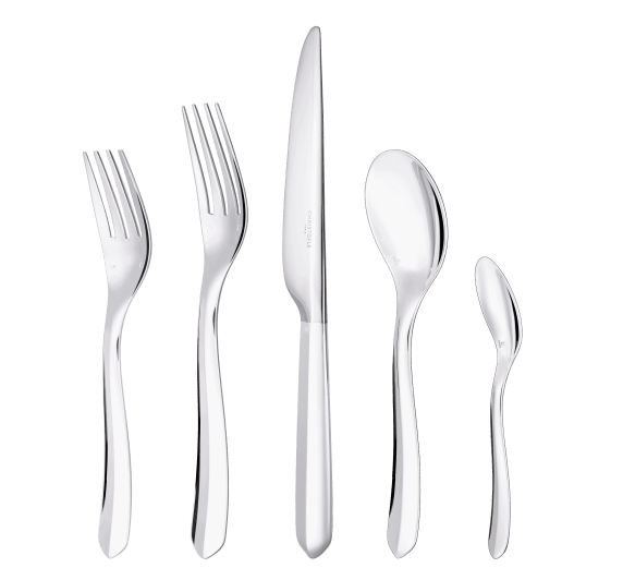 christofle 5-pieces silver-plated individual place settings   0