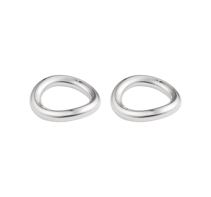 christofle set of 2 knife / chopstick rests vertigo ss silver plated 04222588000001 2