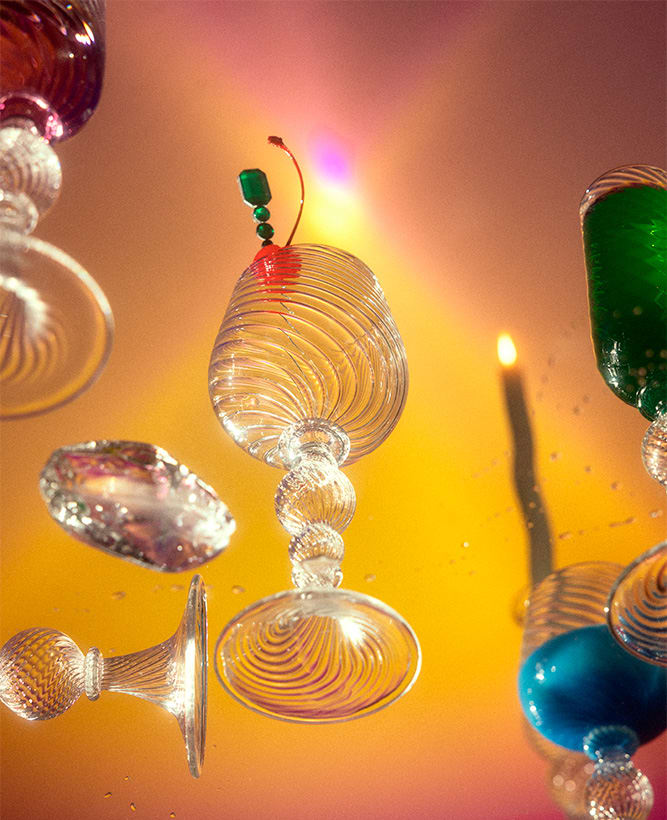 Tourbillon Glassware