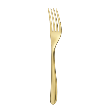 Gold Stainless Steel Table Fork