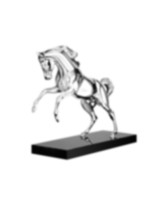 Sterling Silver Arabian Horse - Haute Orfèvrerie