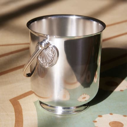 christofle vintage silvered ice bucket 0