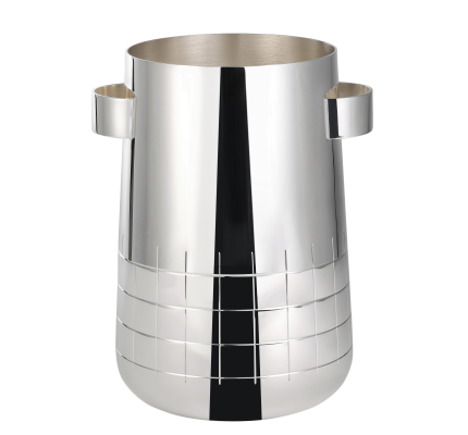Silver plated wine cooler