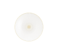christofle porcelain dessert/luncheon/salad plate gold finish 0