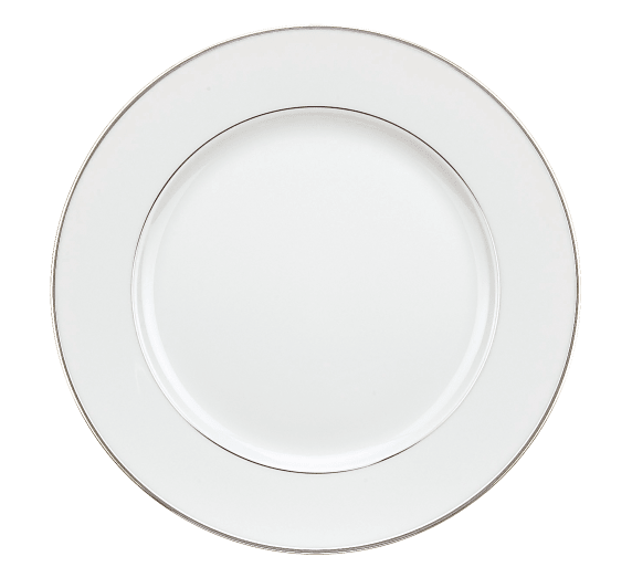 christofle porcelain dessert plate with leafing 1