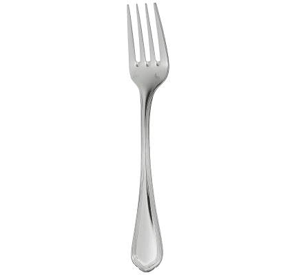 christofle salad fork spatours  silver plated 1