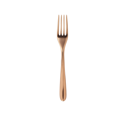 christofle copper stainless steel dessert fork  3
