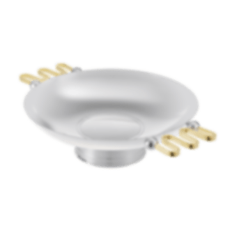 christofle Silver-plated Centerpiece with Gilded Handles