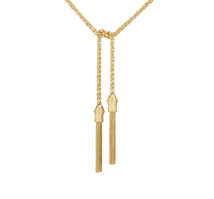 christofle sterling silver gilded 18 carats long necklace - belt 2